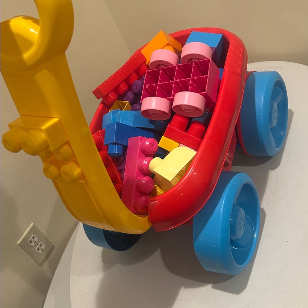 Duplo Legos and Lego Wagon - Picture 2 of 3